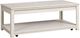 aspenhome® Sandro Brushed White Cocktail Table-0