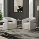 Parker House® Orbit 2-Piece Elise Natural Accent Chair-1