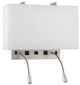 Cal® Lighting & Accessories Brushed Steel Wall Lamp-0