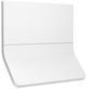 Zephyr Designer Collection Horizon 36" Matte White Glass Wall Mounted Range Hood-1