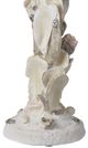 A & B Home White Maness Oyster Candle Holder-2