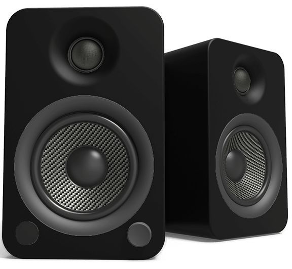 Kanto YU4 Matte Black Powered Speakers (Pair)-0