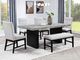 Crown Mark Sebastian Gray Side Chair-1
