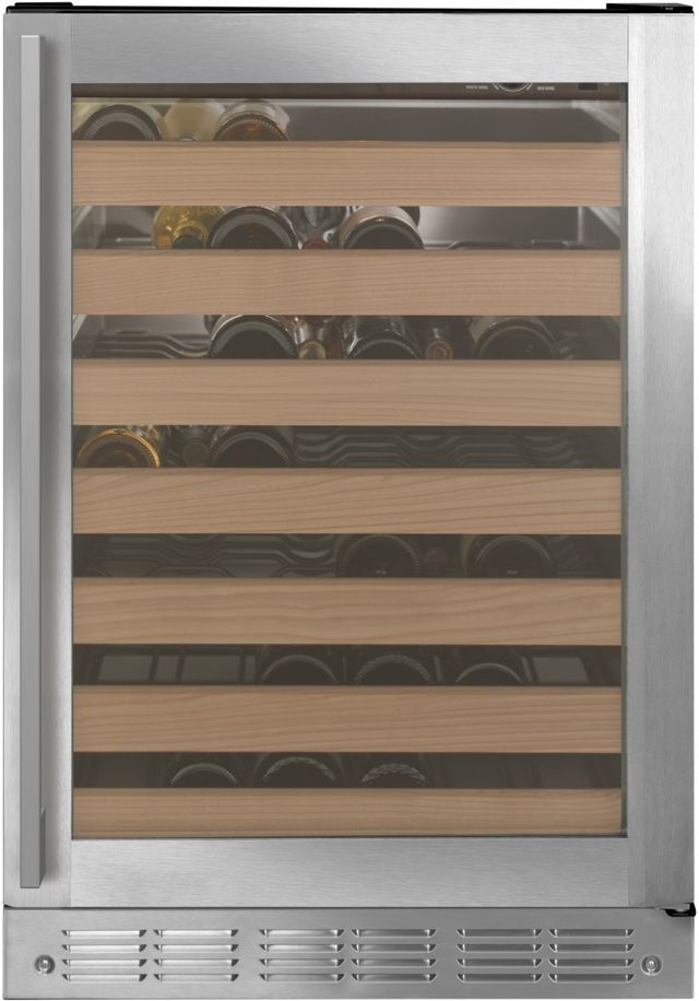 Monogram 24" Stainless Steel Wine Cooler-1