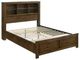 Homelegance® Sullivan Wire Brushed Oak Queen Platform Storage Bed-3