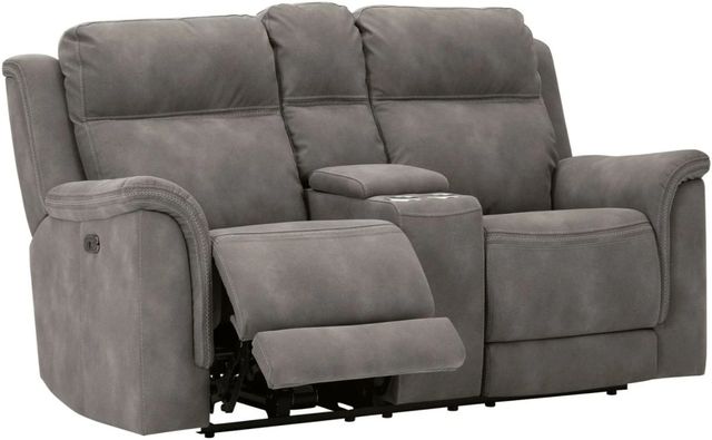 Signature Design by Ashley® Next-Gen DuraPella Slate Power Recline Loveseat-1