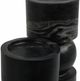 Sagebrook Home Himalayan 2-Piece Black Candle Holder Set-5