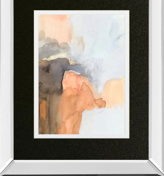 Classy Art Cusp IV by Victoria Barnes Mirror Framed Wall Art-1