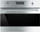 Smeg Classic 24" Fingerprint Proof Stainless Steel Electric Built In Steam Combination Oven-0