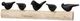 StyleCraft Black Birds Sitting on Log Sculpture-0