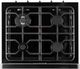 Unique® Appliances Classic Retro 30" Midnight Black Freestanding Gas Range-4