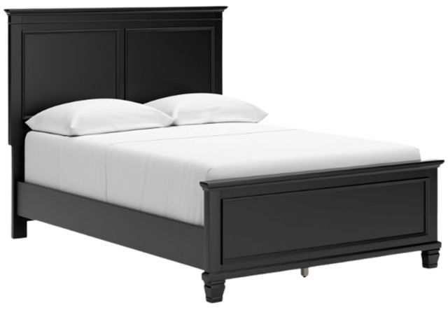 Signature Design by Ashley® Lanolee 4-Piece Black Full Panel Bedroom Set-1
