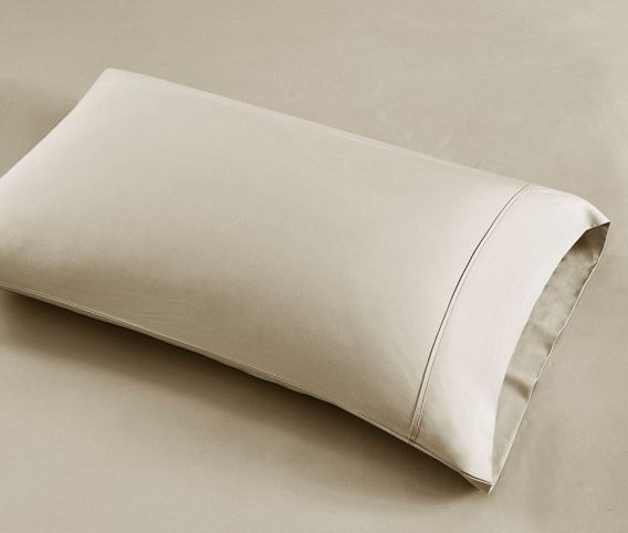Olliix by Clean Spaces Allergen Barrier Khaki King 300 Thread Count Cotton Sheet Set-3
