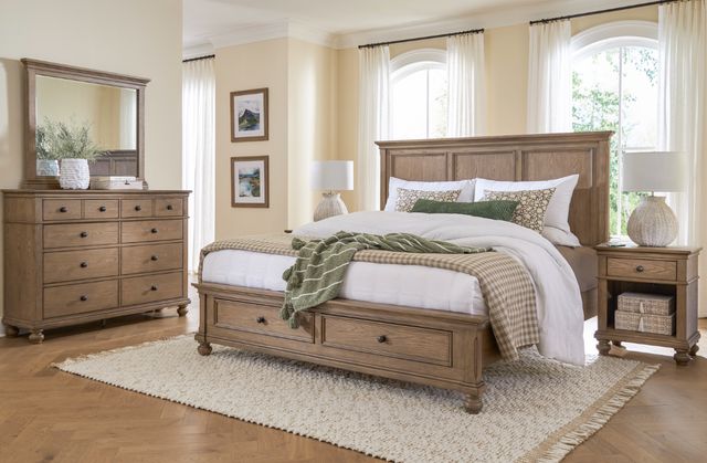 aspenhome® Oxford Tan 1-Drawer Nightstand-1