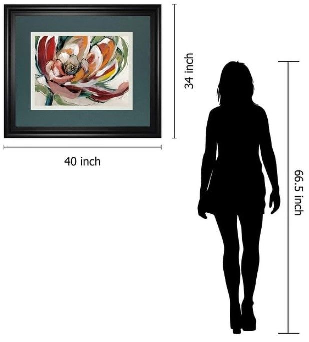 Classy Art Bloomed I By Fitsimmons A Wall Art-3