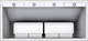 Vent-A-Hood® 54" White Wall Mounted Range Hood-3