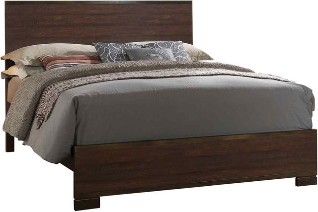 Coaster® Edmonton Rustic Tobacco Queen Bed-0