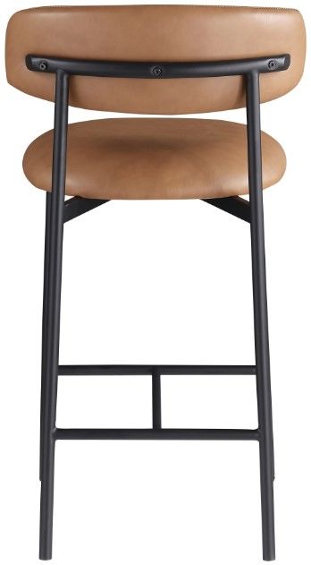 Meridian Furniture Lupita Cognac Counter Stool-4