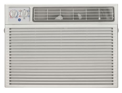 GE® 230 Volt Heat/Cool Room Air Conditioner-Gray-0