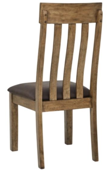 Signature Design by Ashley® Urbinforte Light Brown Upholstered Dining Side Chair-4