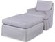 Century® Carrier and Company Diana Skirted Ottoman-1