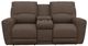 La-Z-Boy® Cassian Mocha Power Reclining Loveseat with Console, Headrest, and Lumbar-1