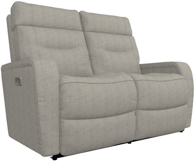 La-Z-Boy® Baron Flint Power Wall Reclining Loveseat with Headrest-0