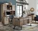 aspenhome® Harper Point Bleached Khaki Credenza Desk-1