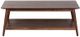 Porter International Designs Portola Walnut Coffee Table-0