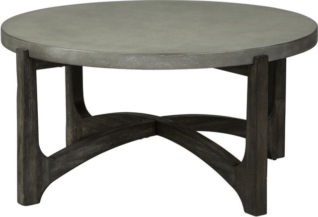 Liberty Furniture Cascade 3-Piece Gray/Wirebrush Rustic Brown Occasional Table Set-1