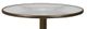 Telescope Casual Glass Top 36" Round Bar Height Pedestal Table with Hole-1