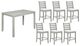 New Classic® Home Furnishings Pascal 7-Piece Driftwood Counter Set-0