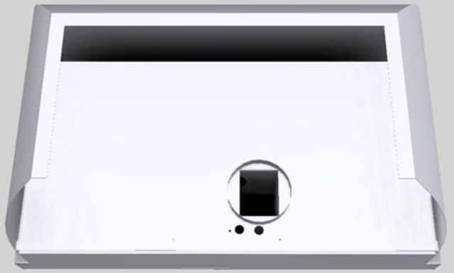Vent-A-Hood® Designer Series 42" White Wall Mounted Range Hood-2