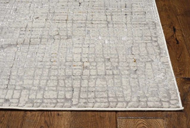 KAS Rugs Inspire Gray Tribeca 5'x8' Area Rug-1