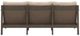 Signature Design by Ashley® Adams Lane Beige/Dark Brown Eucalyptus Outdoor Sofa with Cushion-3