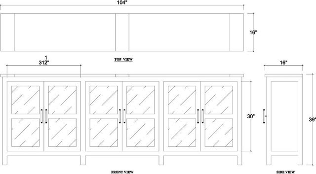 Bramble Customizable Madrone Sideboard-1