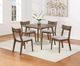 Crown Mark Weldon 2-Piece Brown Side Chair Set-1