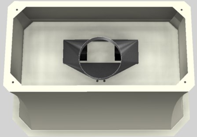 Vent-A-Hood® Designer Series 42" Biscuit Island Range Hood-2