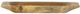 A & B Home Brown 19" Rectangular Teak Tray-1