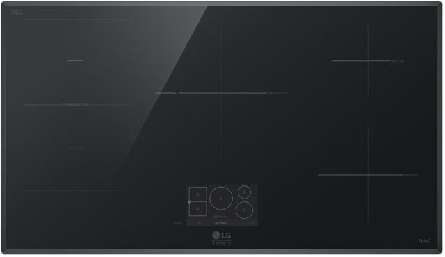 LG Studio 36" Black Induction Cooktop