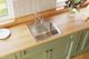 Elkay Lustertone® Lustrous Satin 19.5'' OS4-Hole Single Bowl Drop-in Laundry Sink-2