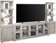 aspenhome® Avery Loft Limestone Entertainment Wall-0