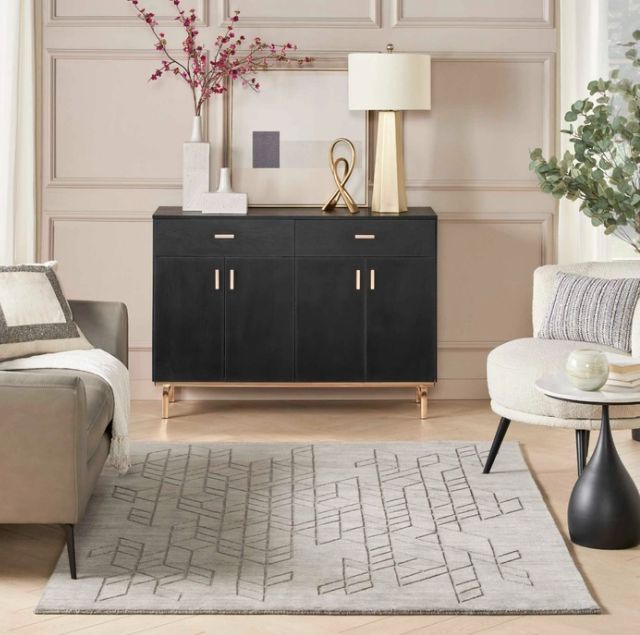 Nourison Home™ Alessia Gray 5'x8' Area Rug-4