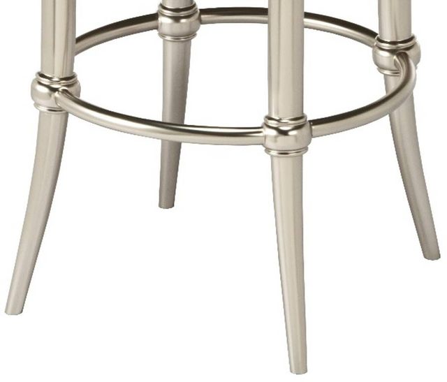 HH2 Home Cadman Matte Nickel Swivel Counter Stool-2