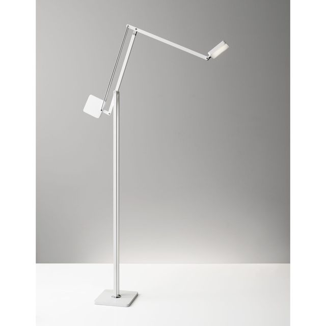 Adesso® ADS360 Cooper Matte White LED Floor Lamp-1