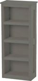 Crate Designs™ Furniture Graphite Bookcase-0