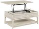 England Furniture Serra Classic White Lift Top Rectangular Cocktail Table-1