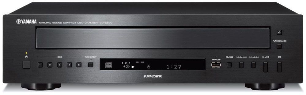 Yamaha Black 5-Disc CD Changer