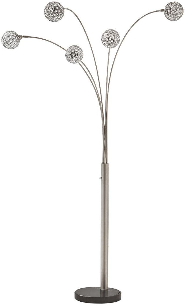 Signature Design by Ashley® Winter Silver Arc Lamp-0