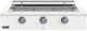 Caliber™ Rockwell Social 3-Burner Matte White Built-In Natural Gas Grill with Stainless Steel Hardware-0
